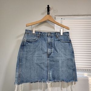 rag & bone Denim Skirt